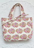 Petit sac Cabas tissu fleuri