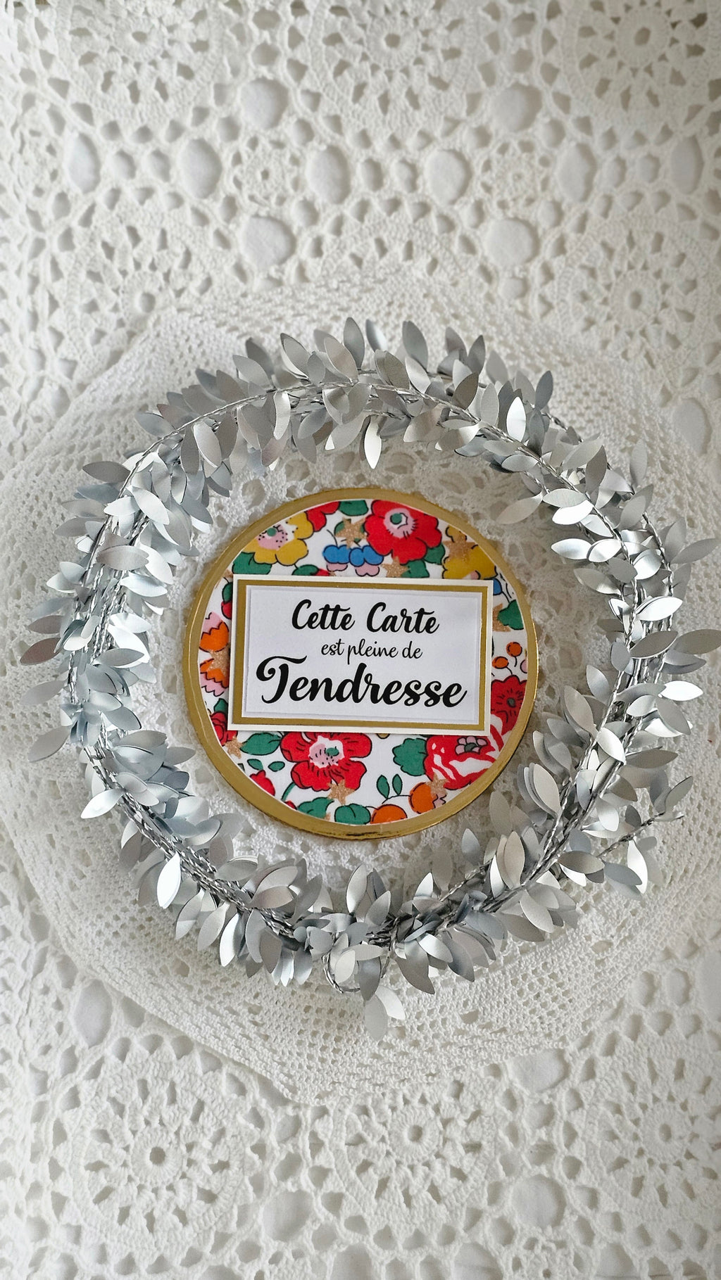 Carte ronde liberty et Papier