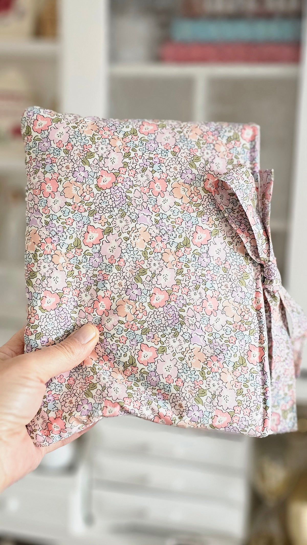 Pochette liberty pour livre de poche