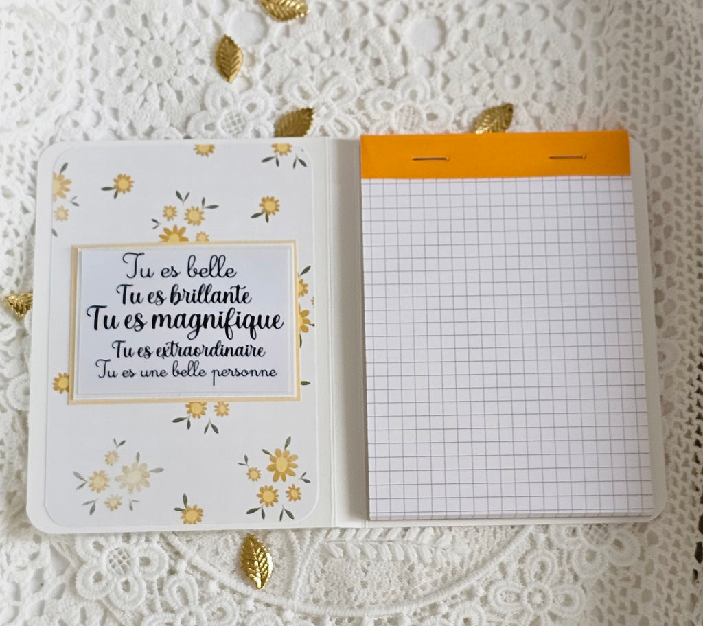 Carte double liberty avec petit carnet