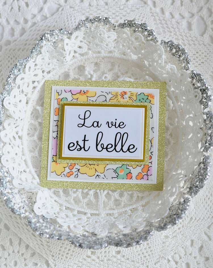 Carte tissu Liberty