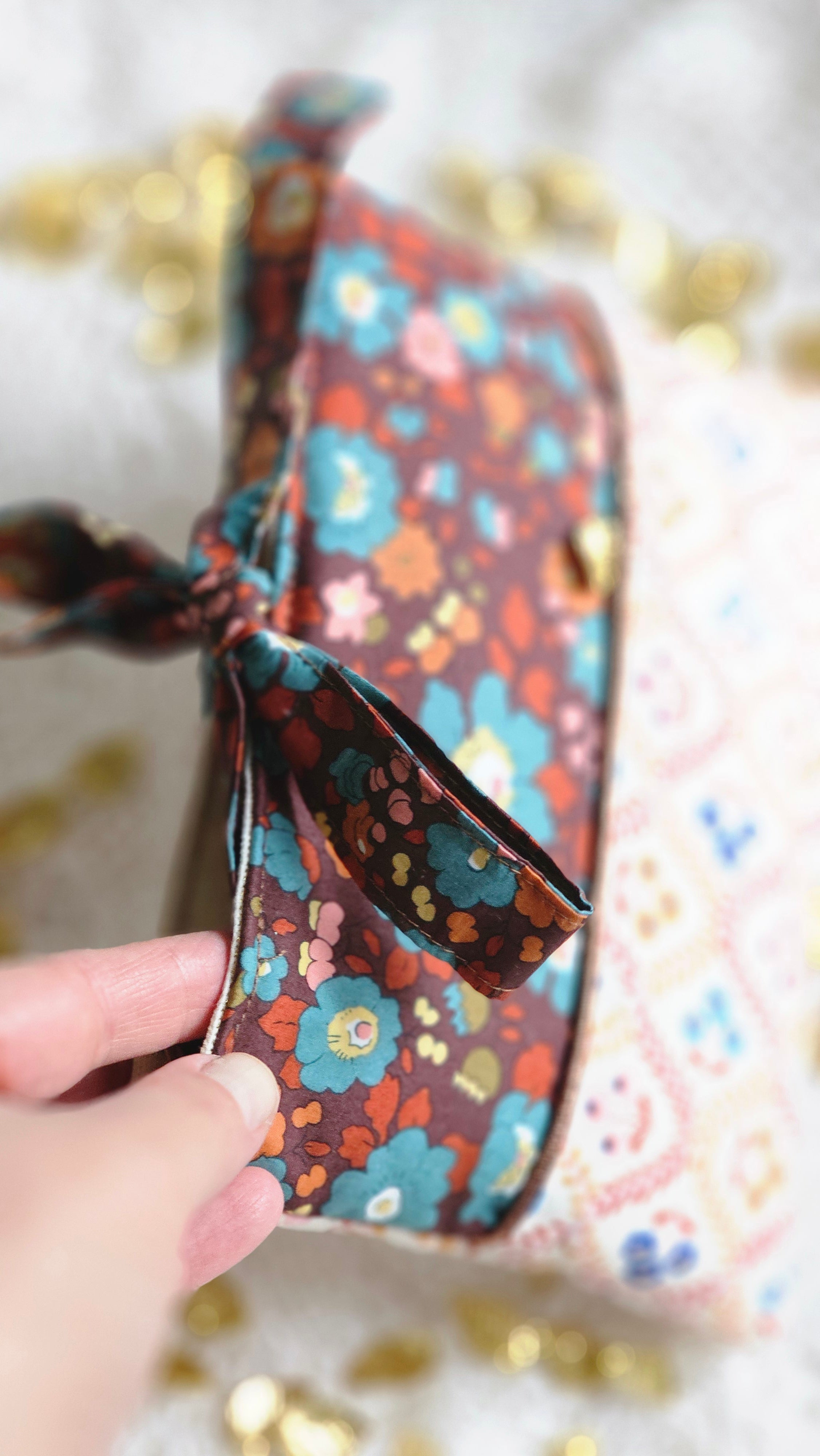 Pochette liberty pour carnet