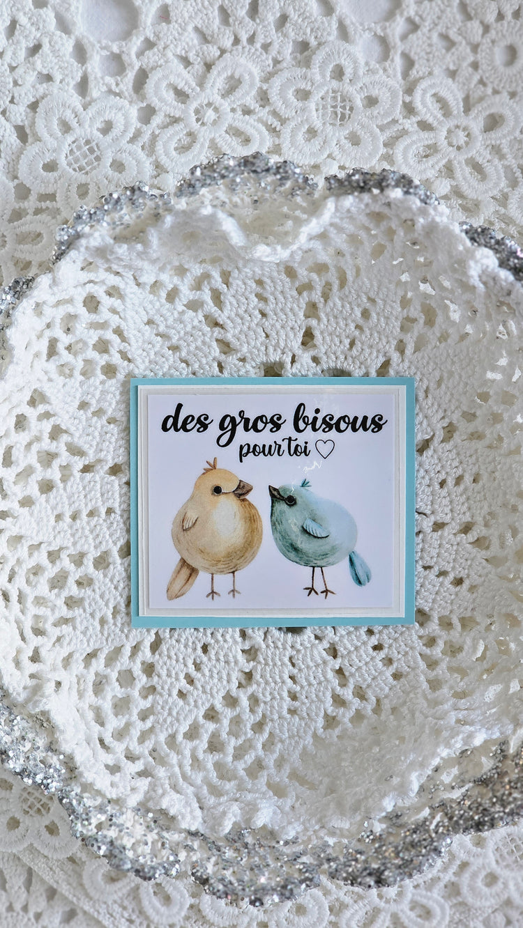 Pochette à savon liberty et cartes