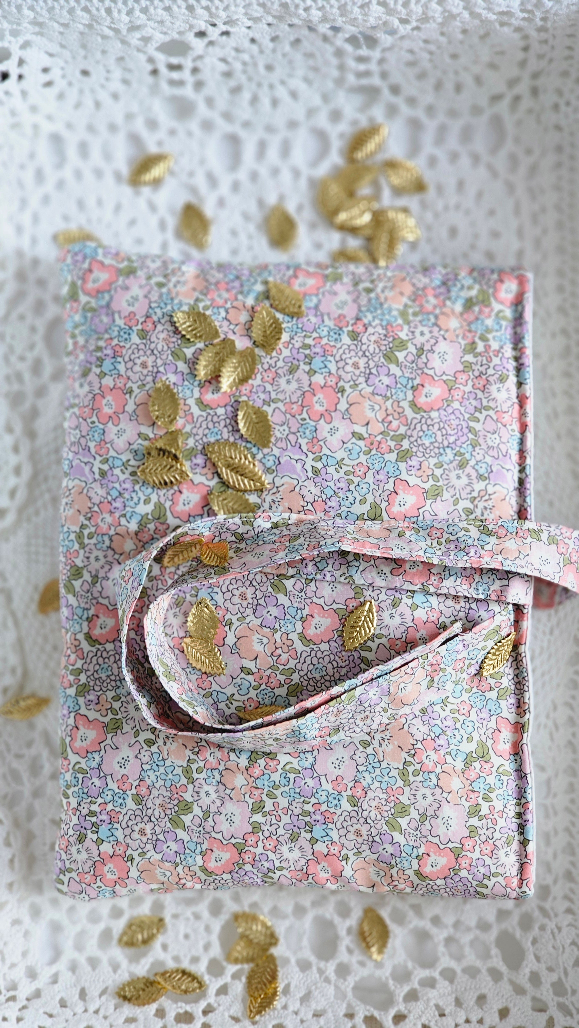 Pochette liberty pour livre de poche