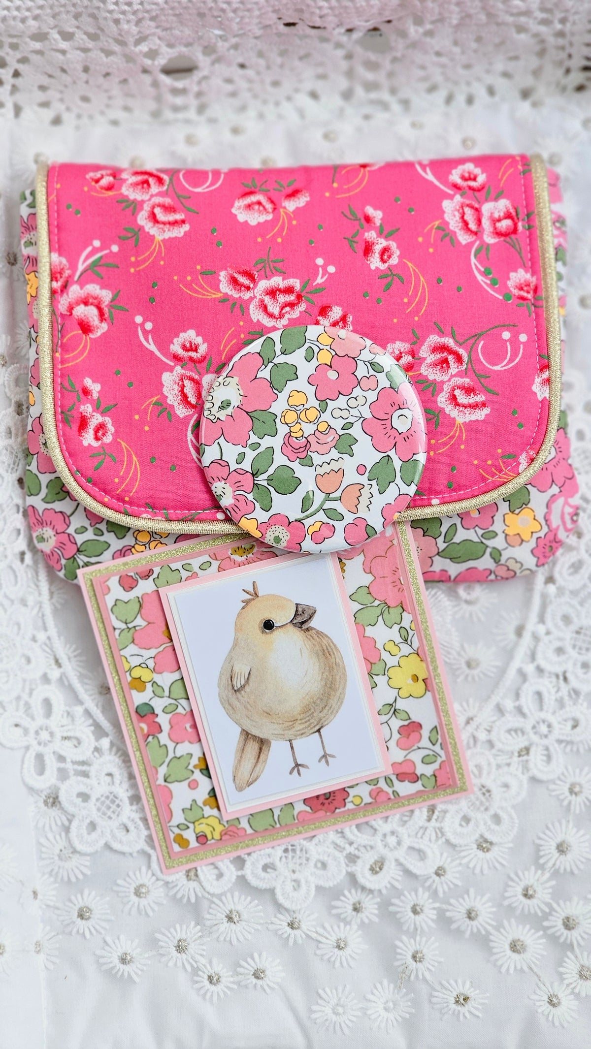 Pochette liberty et cartes