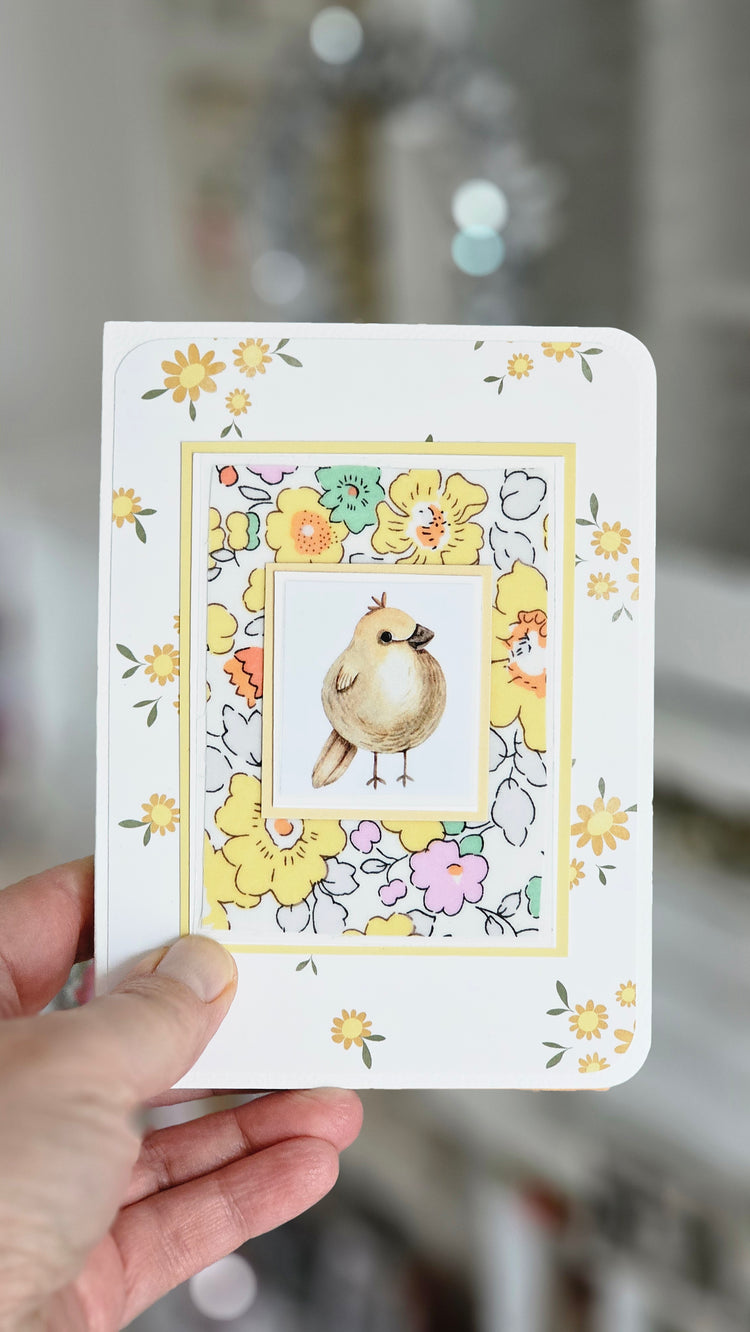 Carte double liberty avec petit carnet