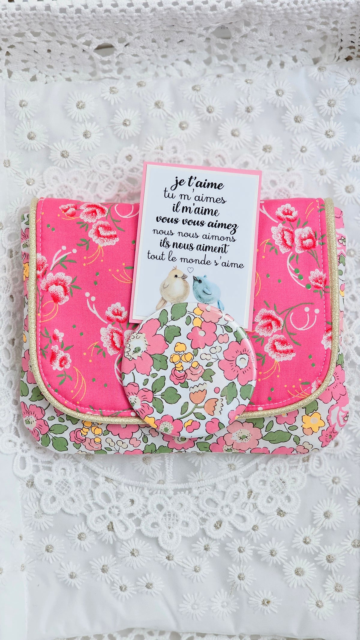 Pochette liberty et cartes
