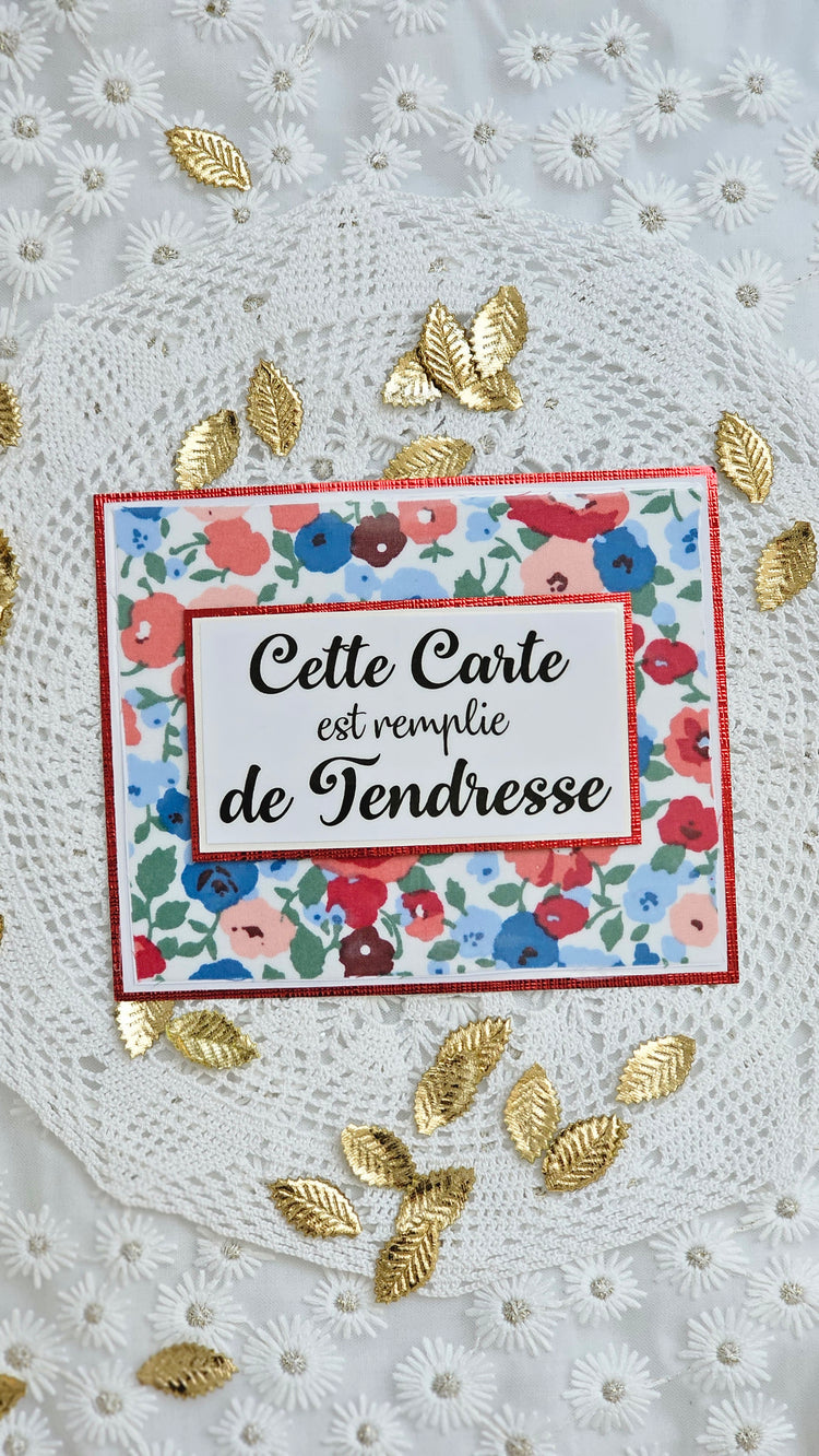 Carte papier liberty