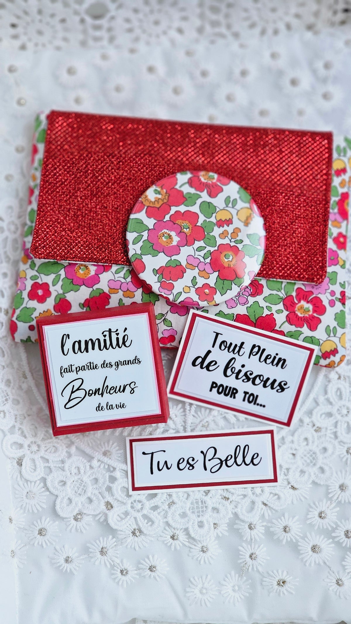 Pochette liberty et cartes