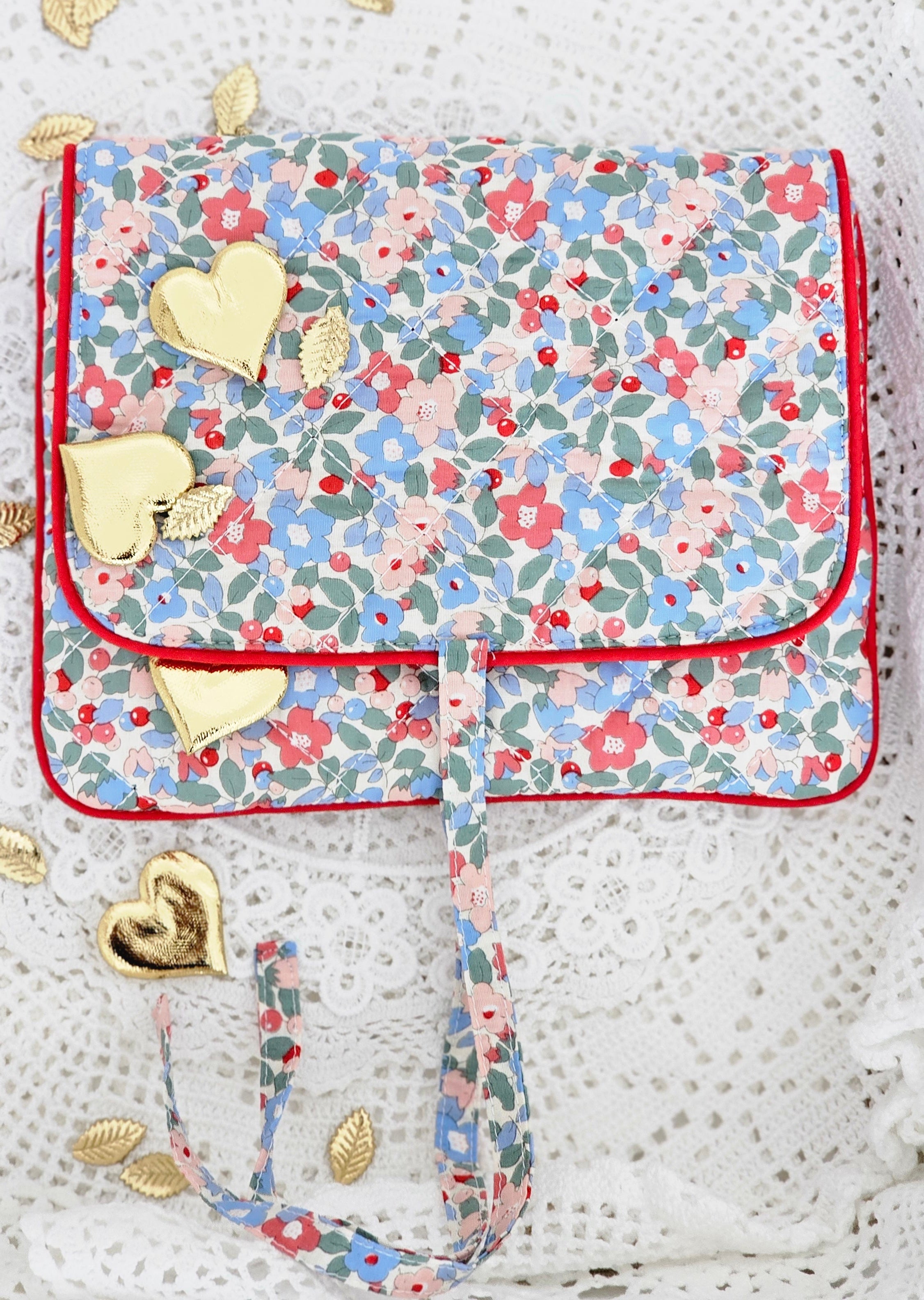 Pochette matelassée et cartes