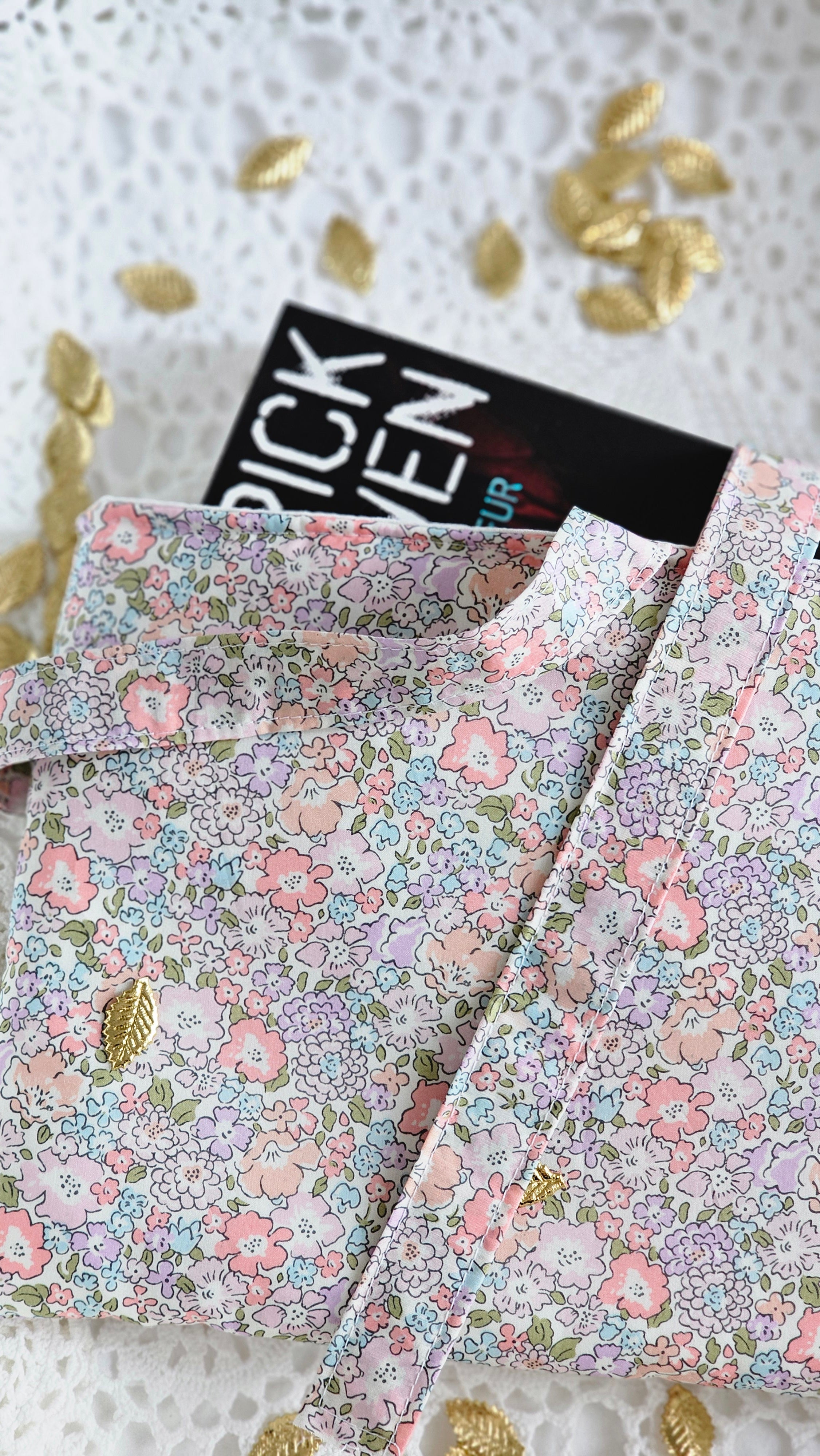 Pochette liberty pour livre de poche