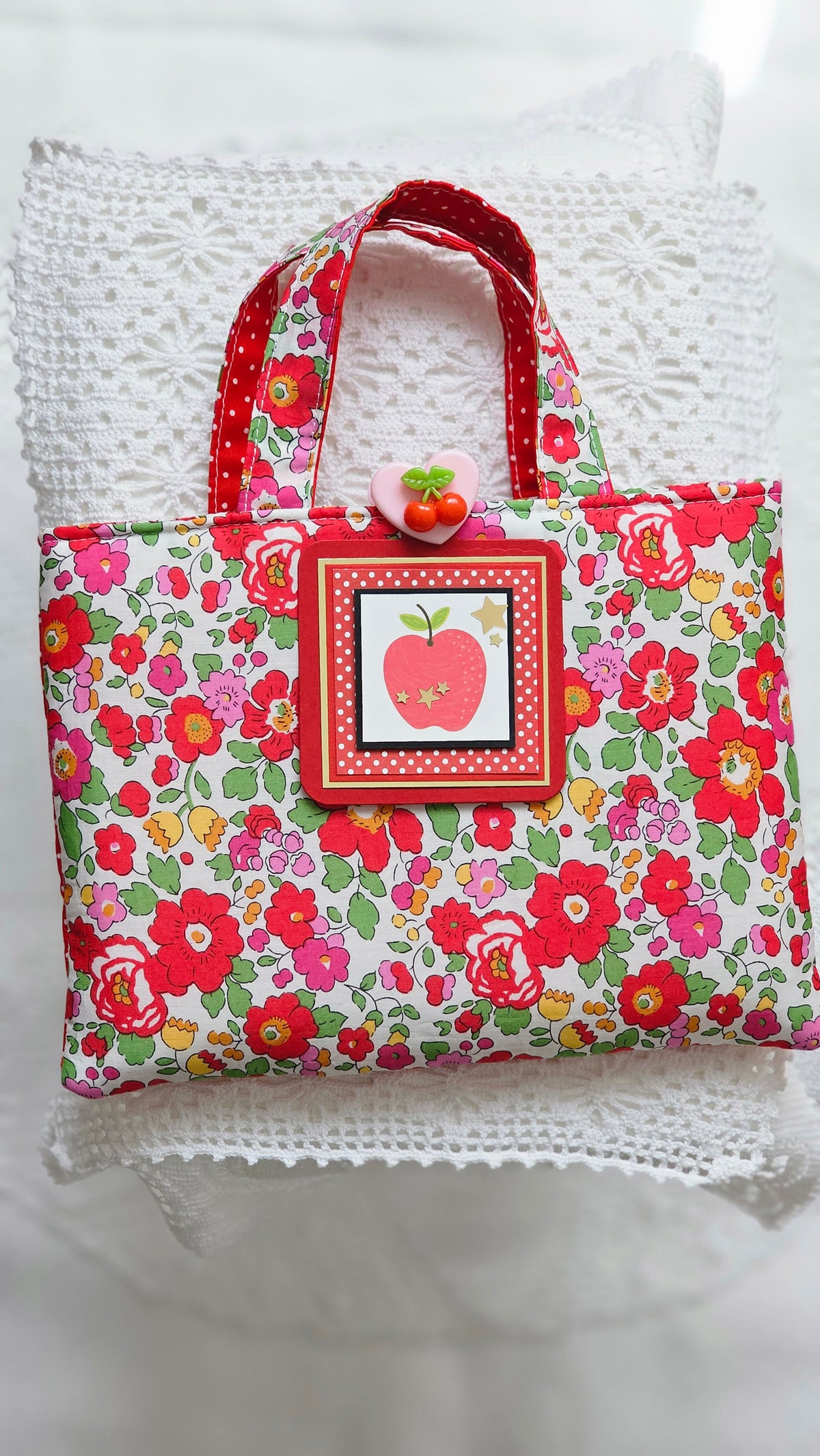 Pochette liberty pour livre de poche