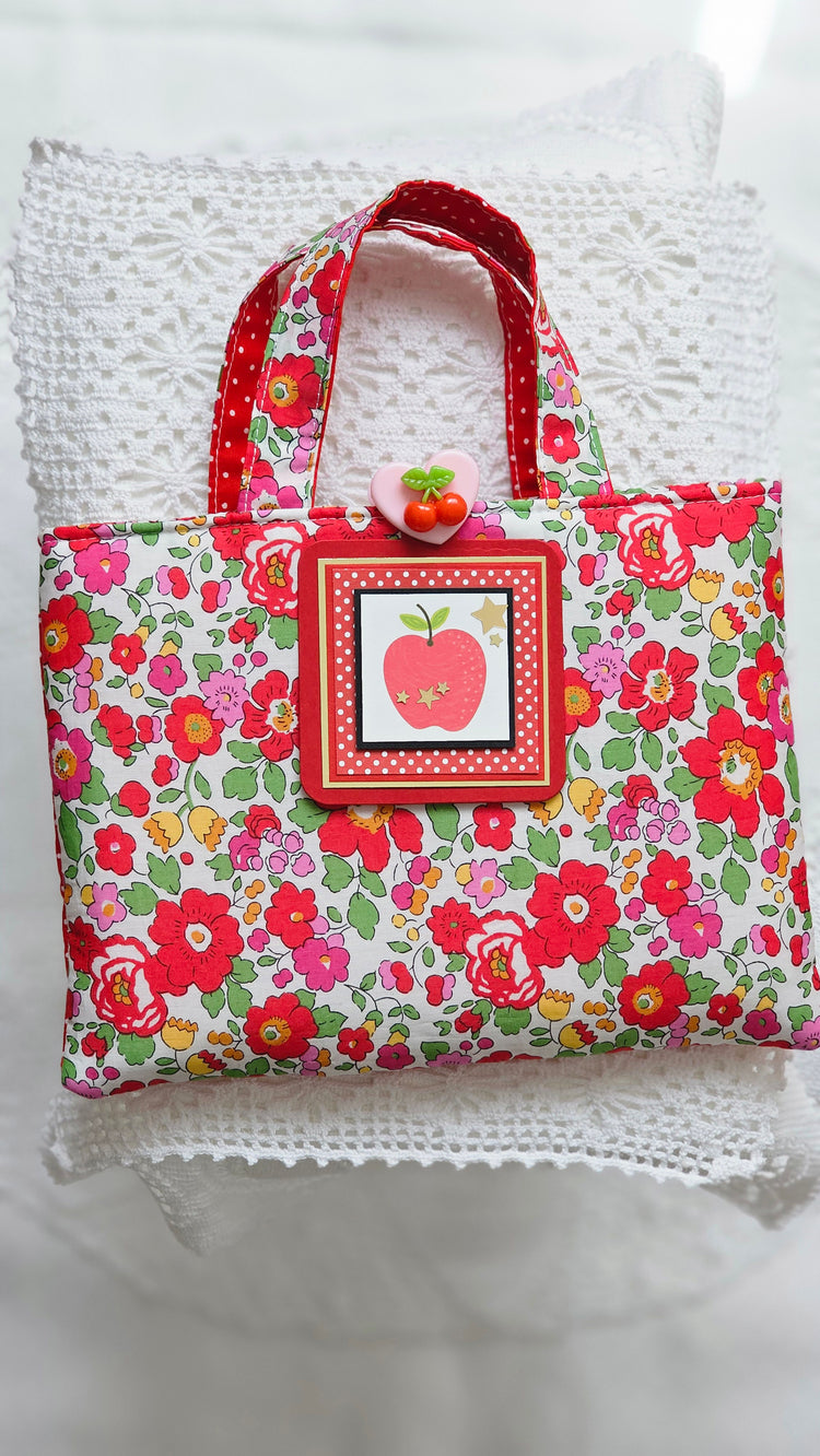 Pochette liberty pour livre de poche
