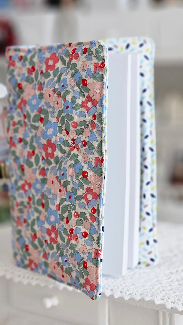 Housse tissu pour livre de poche