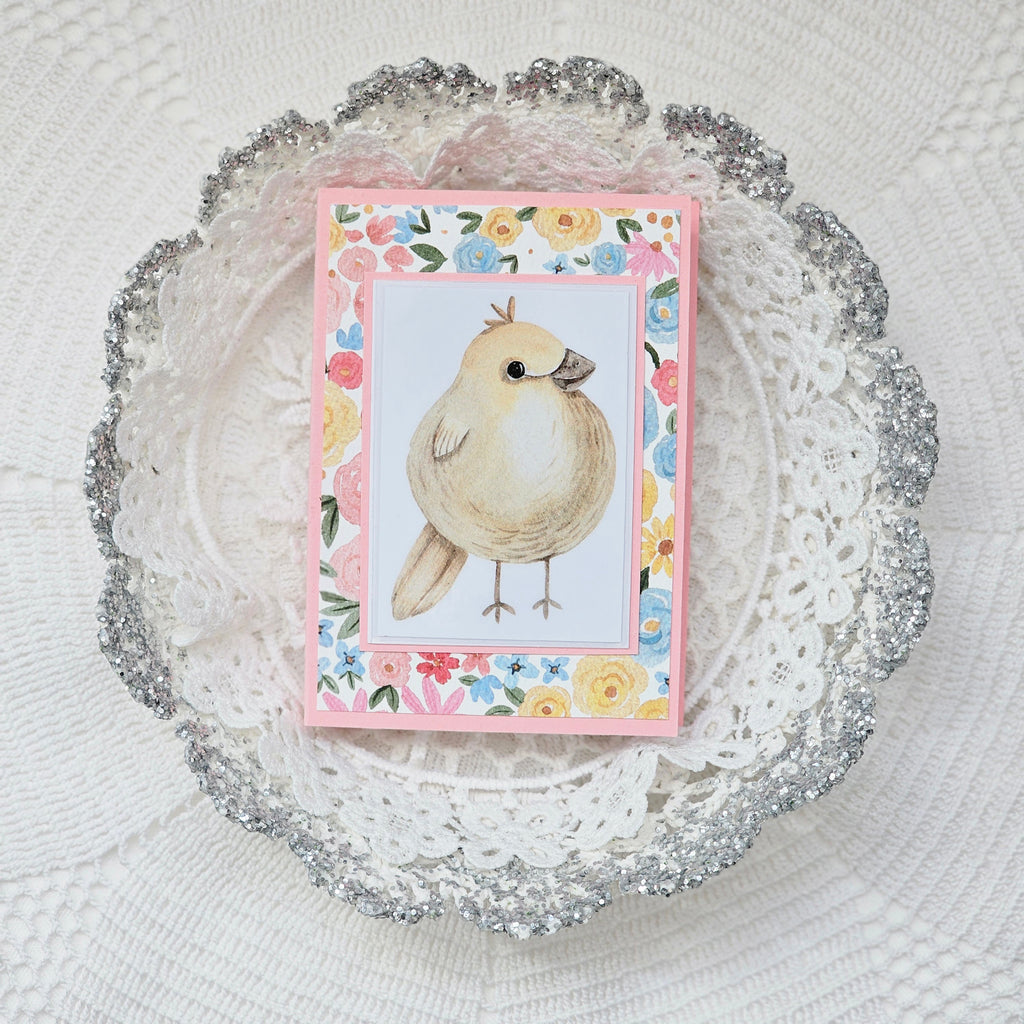 Carnet carte oiseau
