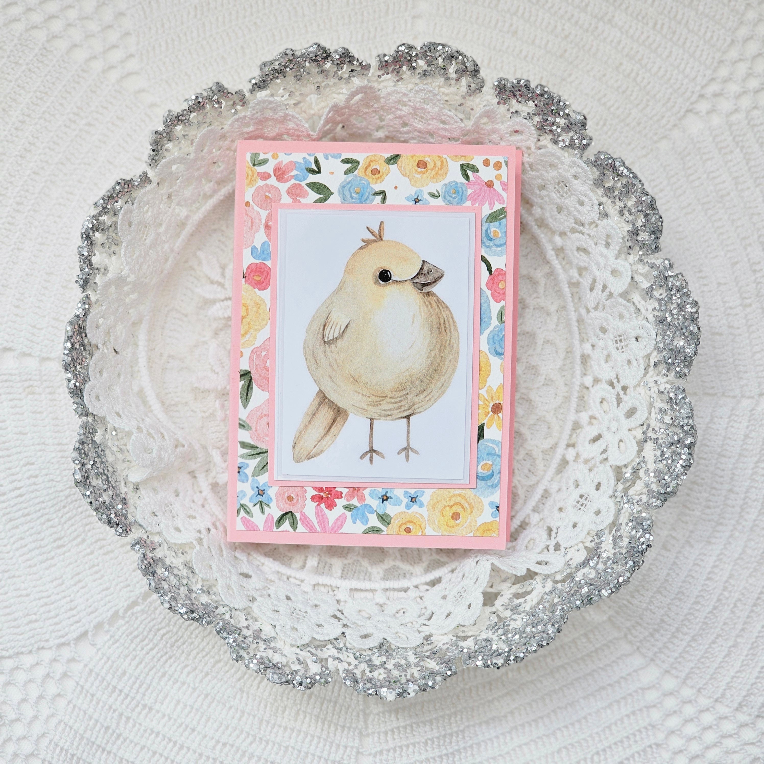 Carnet carte oiseau