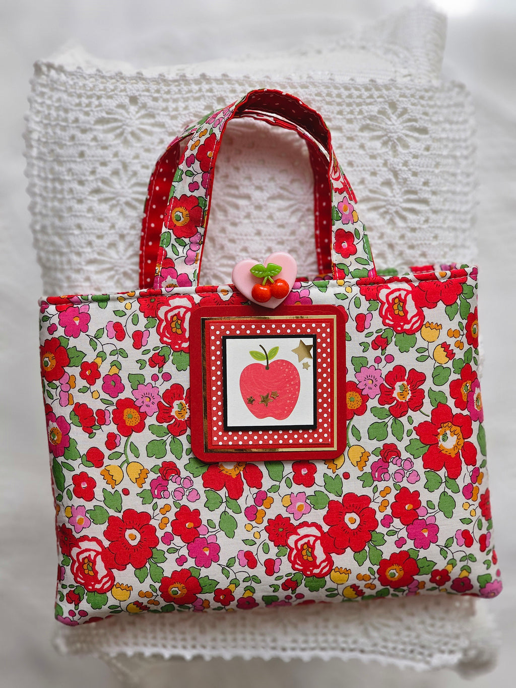 Pochette liberty pour livre de poche