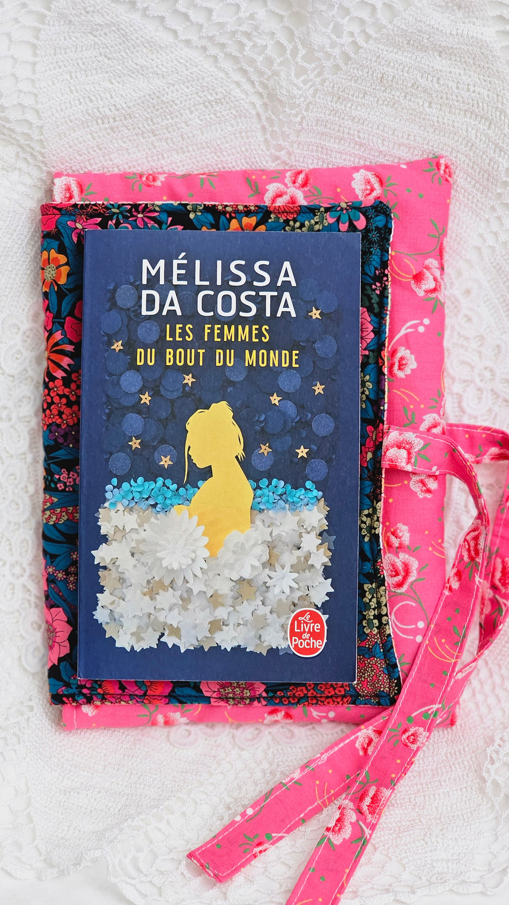 Pochette liberty pour livre de poche