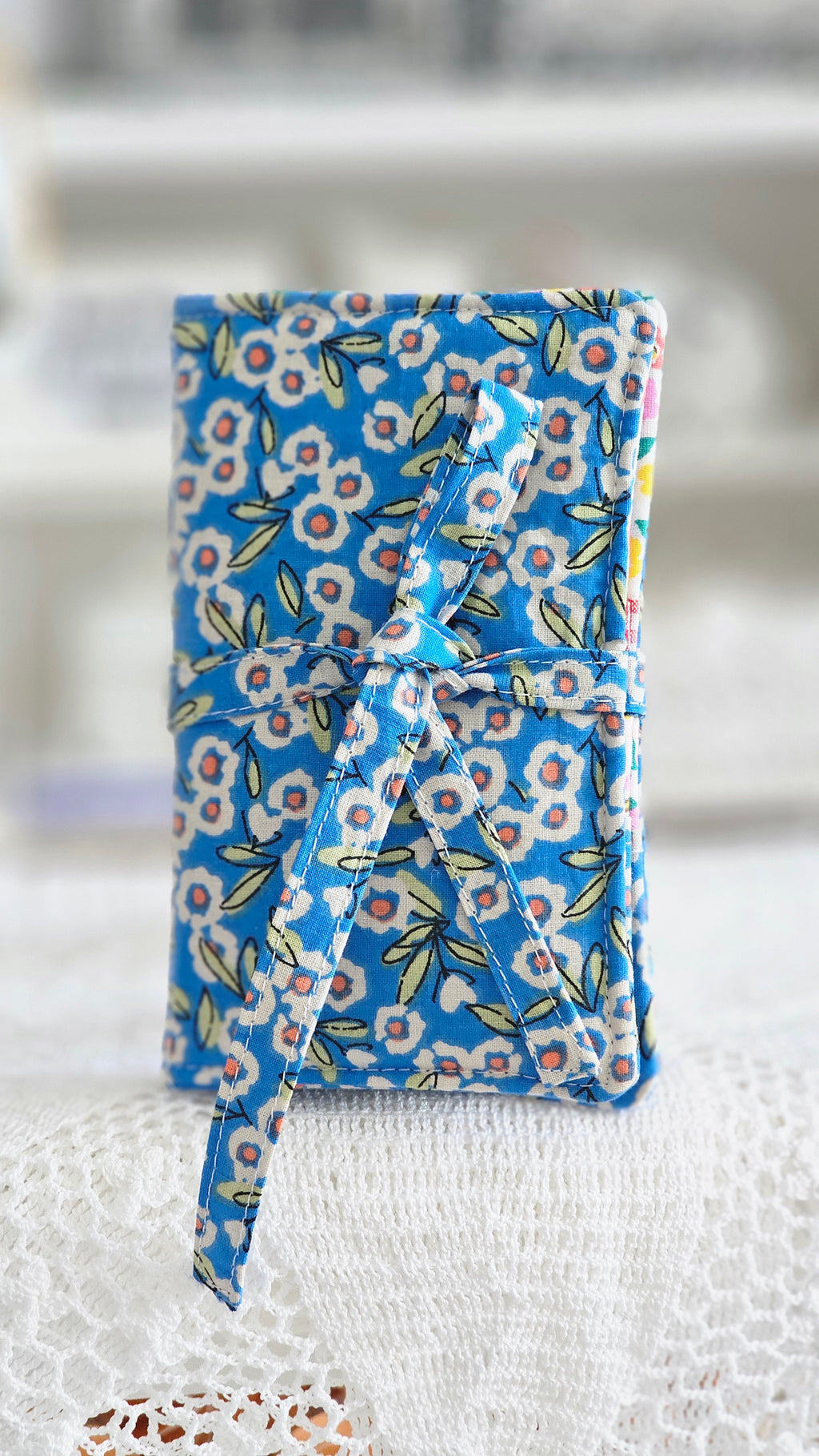 Porte sachets de thé en tissu
