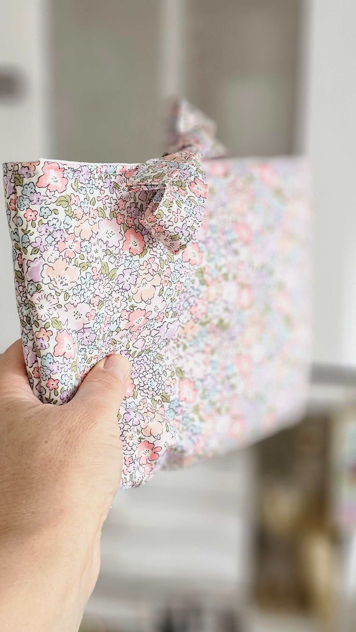 Pochette liberty pour livre de poche