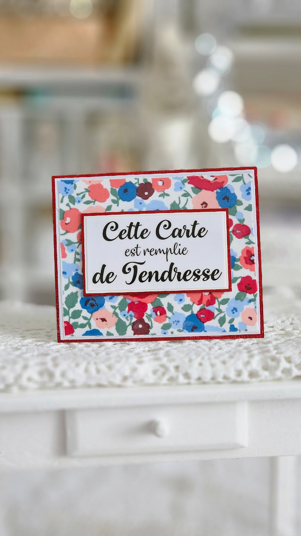 Carte papier liberty