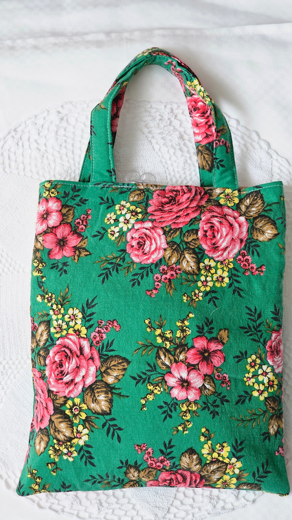 Sac tote bag tissu vintage