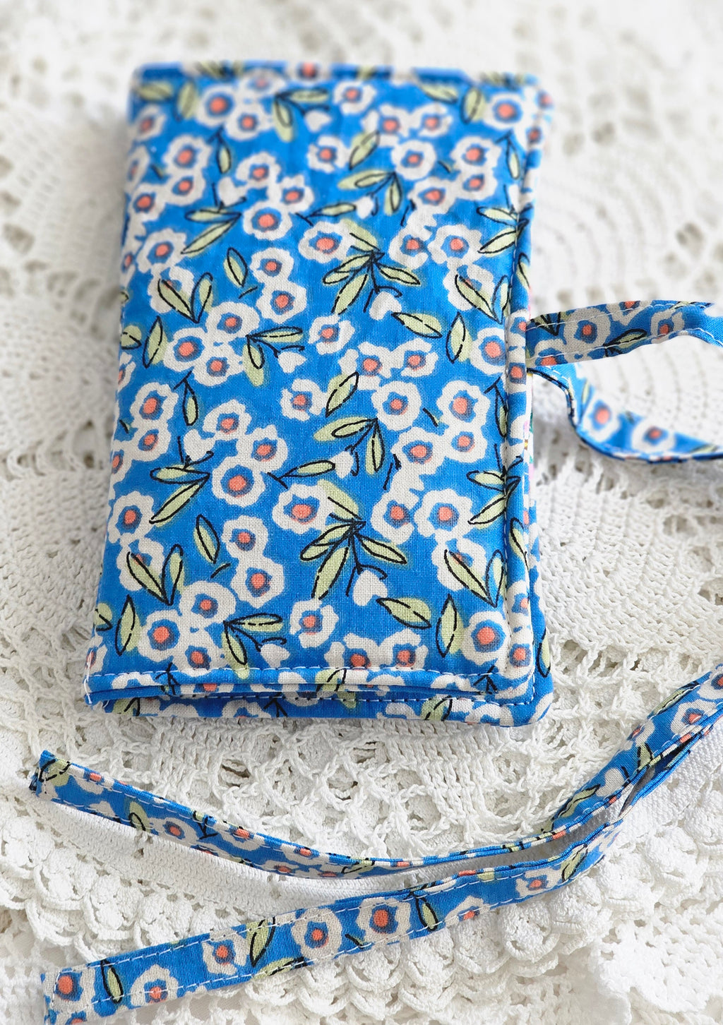Porte sachets de thé en tissu