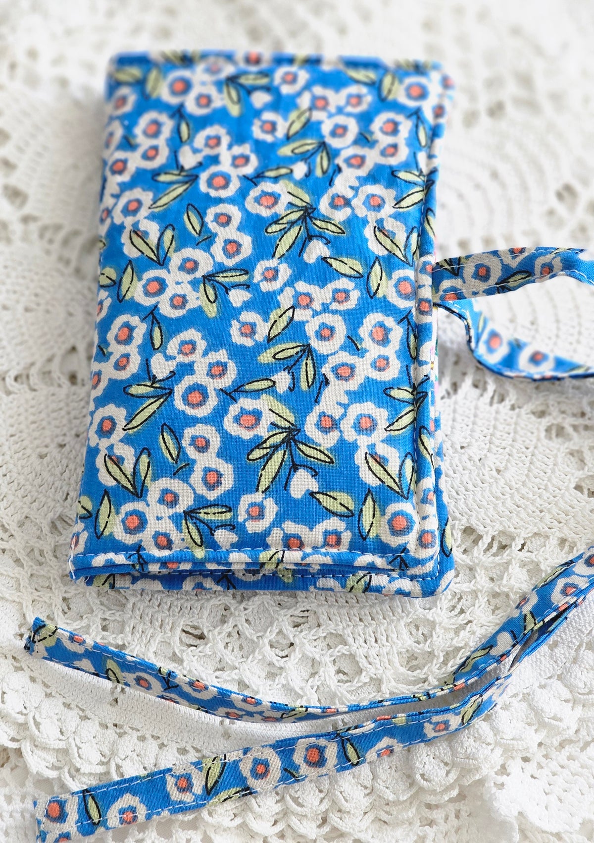 Porte sachets de thé en tissu