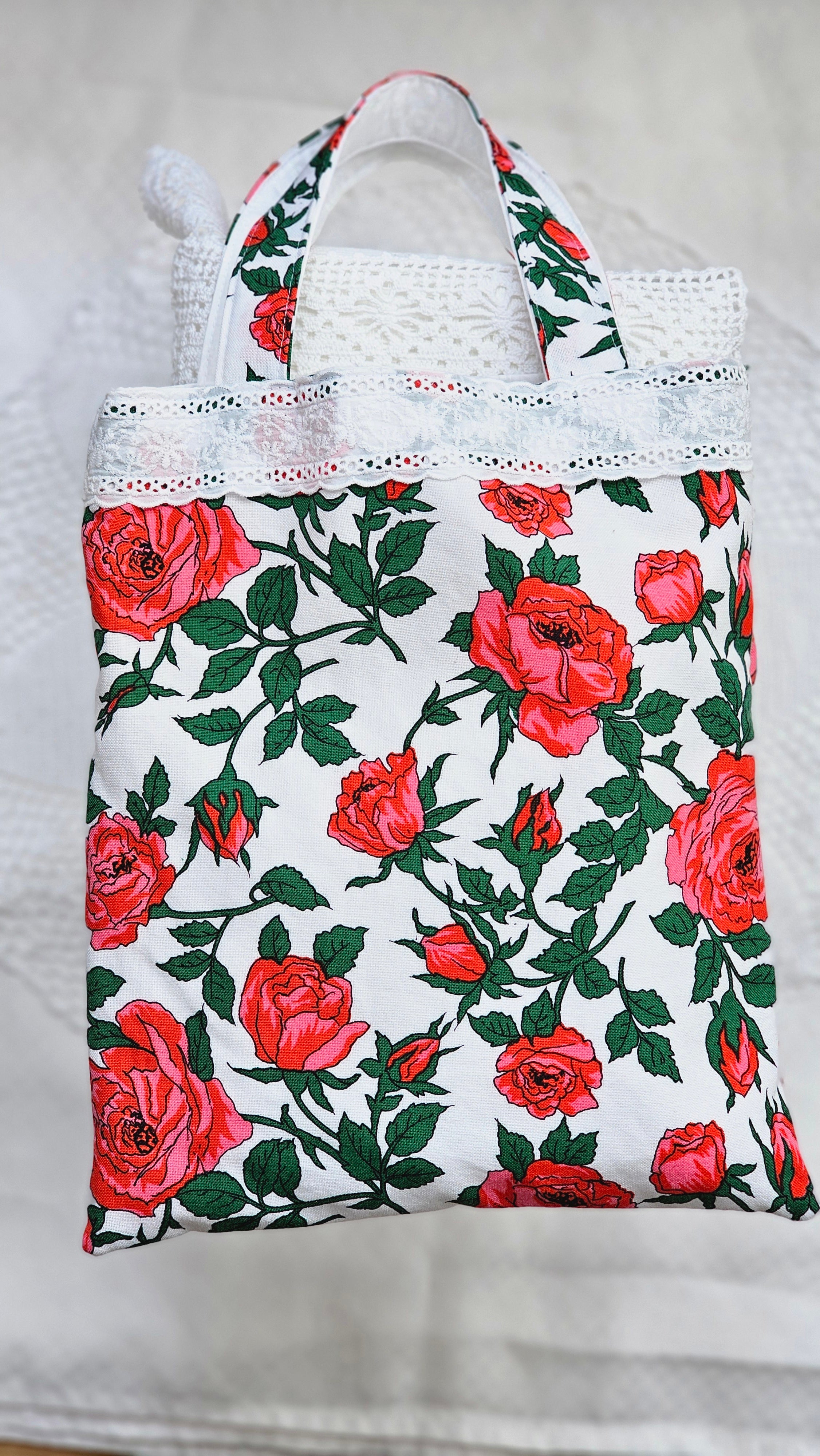 Tote bag tissu vintage