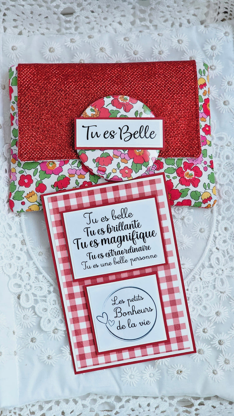 Pochette liberty et cartes