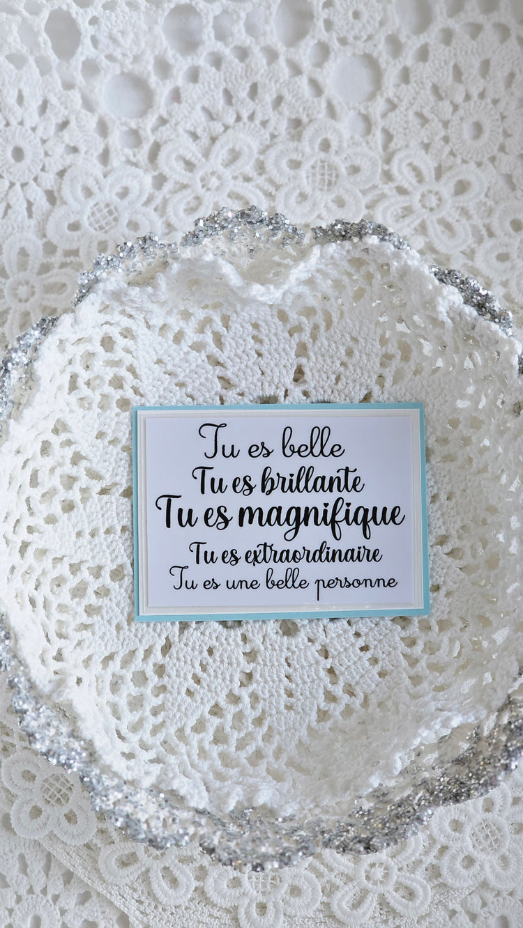 Pochette à savon liberty et cartes