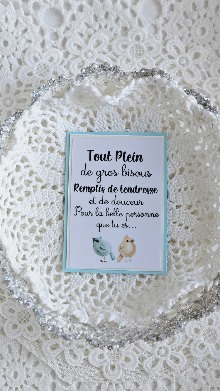 Pochette à savon liberty et cartes