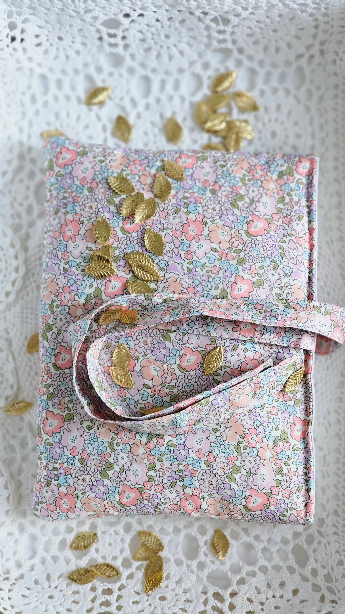 Pochette liberty pour livre de poche